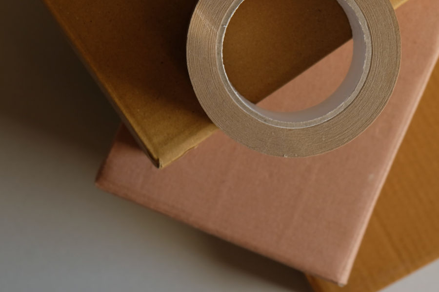 Cardboard packing boxes